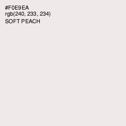 #F0E9EA - Soft Peach Color Image